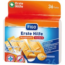 Figo Bandage First-Aid Box 36 Pieces Household And Travel