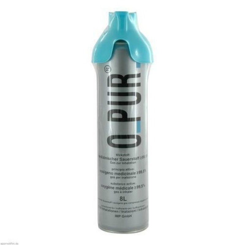 O PUR Oxygen Spray Can 8L
