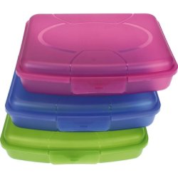 Alpfa Frosty Lunchbox Xl - Modern Shape 17x13x4 Cm