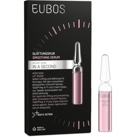 Eubos Wow Now Lift Boost Smoothing Treatment Ampoules 7 x 2ml