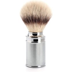 MÜHLE TRADITIONAL Silvertip Fibre Shaving Brush with Chrome Metal Handle
