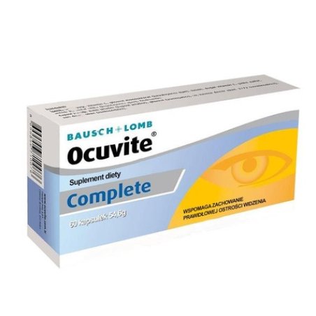 Ocuvite Vision Support Supplement - 60 Capsules For Complete Eye Health And Wellness