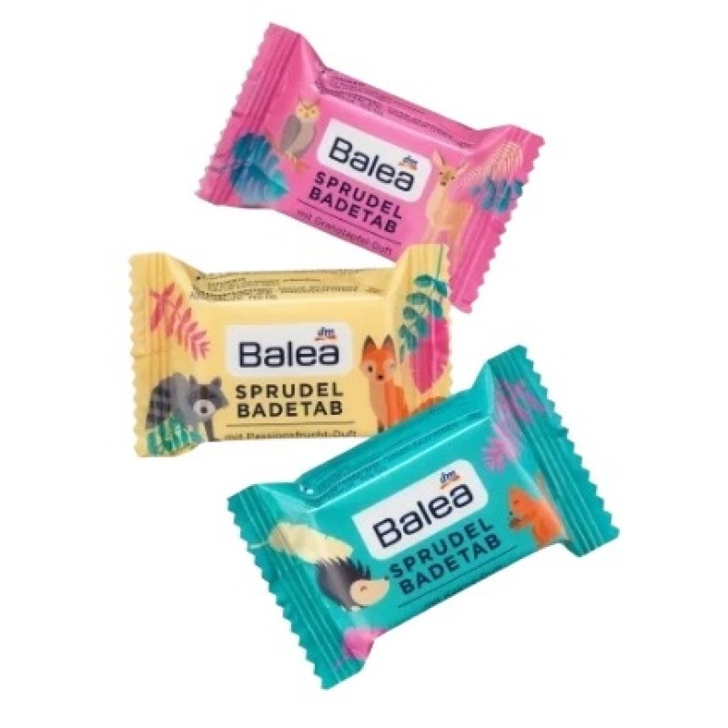 Balea Aromatic Herbal Bath Tablets - 6 Count For Relaxing And Revitalizing Spa Sessions