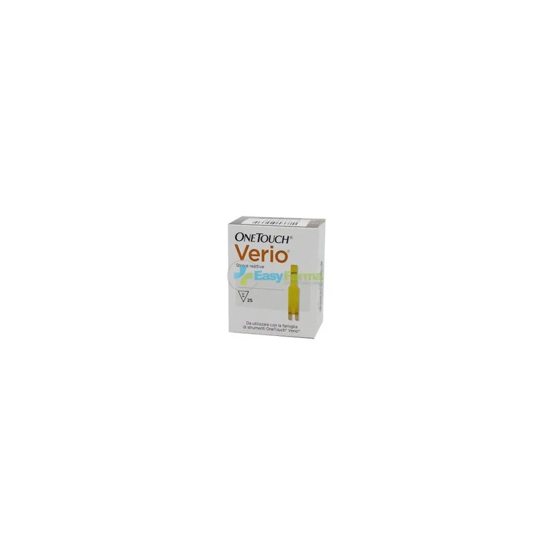 Johnson & Johnson One Touch Verio Test Strips - 25 Pieces