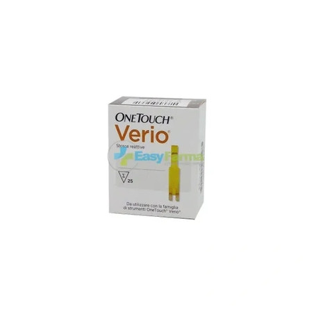 Johnson & Johnson One Touch Verio Test Strips - 25 Pieces