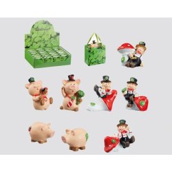 Cepewa Lucky Charm 4x4cm In Gift Box, 8 Assorted In Display