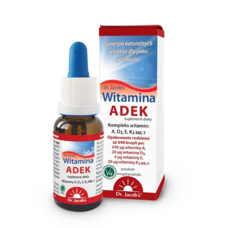 Dr. Jacob's Vitamin Adek Dietary Supplement In Drops 20ml