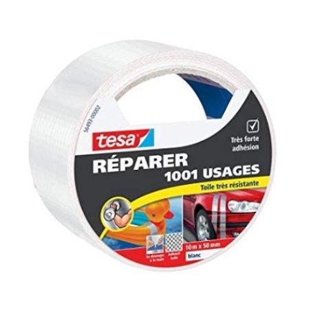 Tesa Repair Tape White 10 M X 50 Mm By Tesa