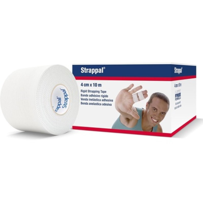 Strappal Adhesive Non-Elastic Strapping Tape for Sports Injuries and Strains