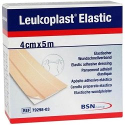 Leukoplast Elastic Plaster 4cm x 5m Roll