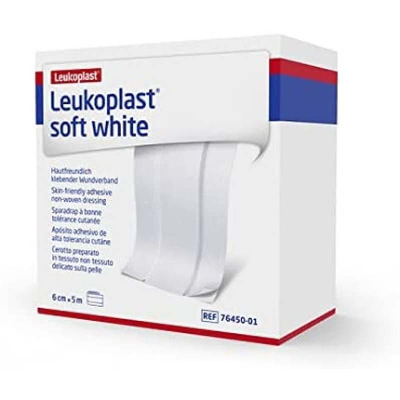LEUKOPLAST Soft White Bandage 4cm x 5m Roll