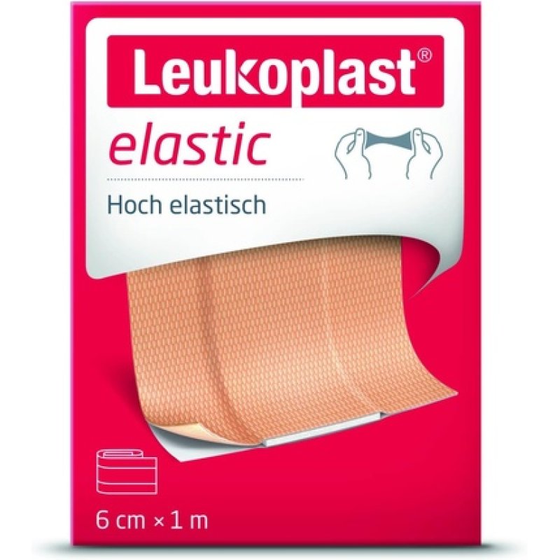 Essity Leukoplast Elastic 6cm x 1m