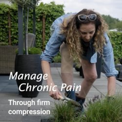 Actimove Everyday Knee Support Closed Patella for Men and Women - Pain Relief and Swelling - Chronic Knee Pain and