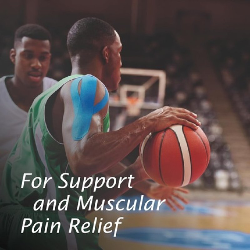 Leukotape K by Actimove Sports Edition Kinesiology Tape for Muscle Support