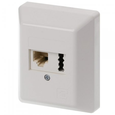 ZE Kommunikationstechnik 133 111 01 socket-outlet TAE White