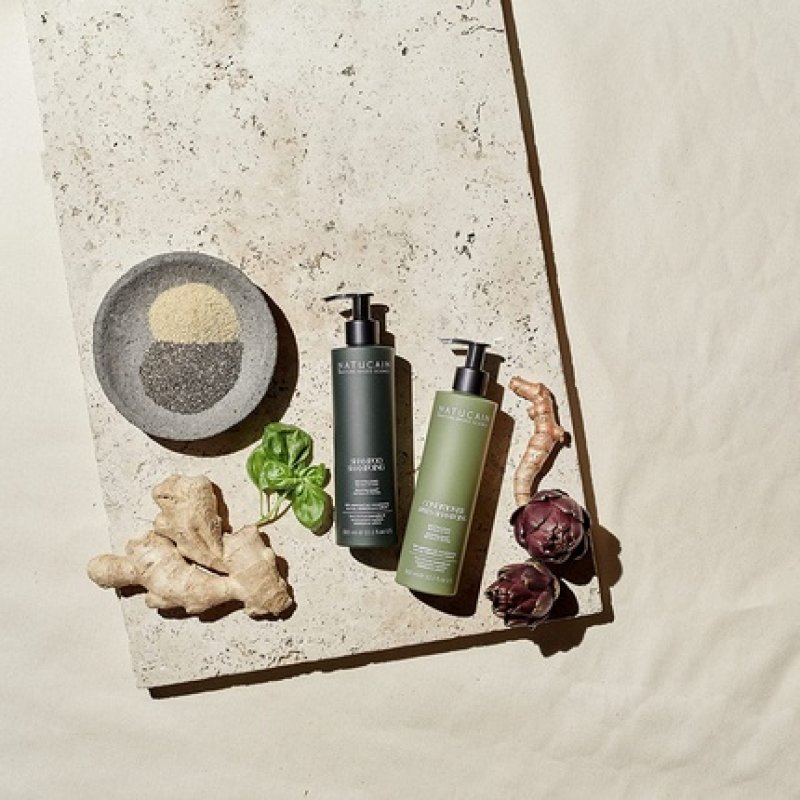 Natucain Natural Revitalizing Conditioner for Strong Hair Growth with Caffeine Treatment 300ml