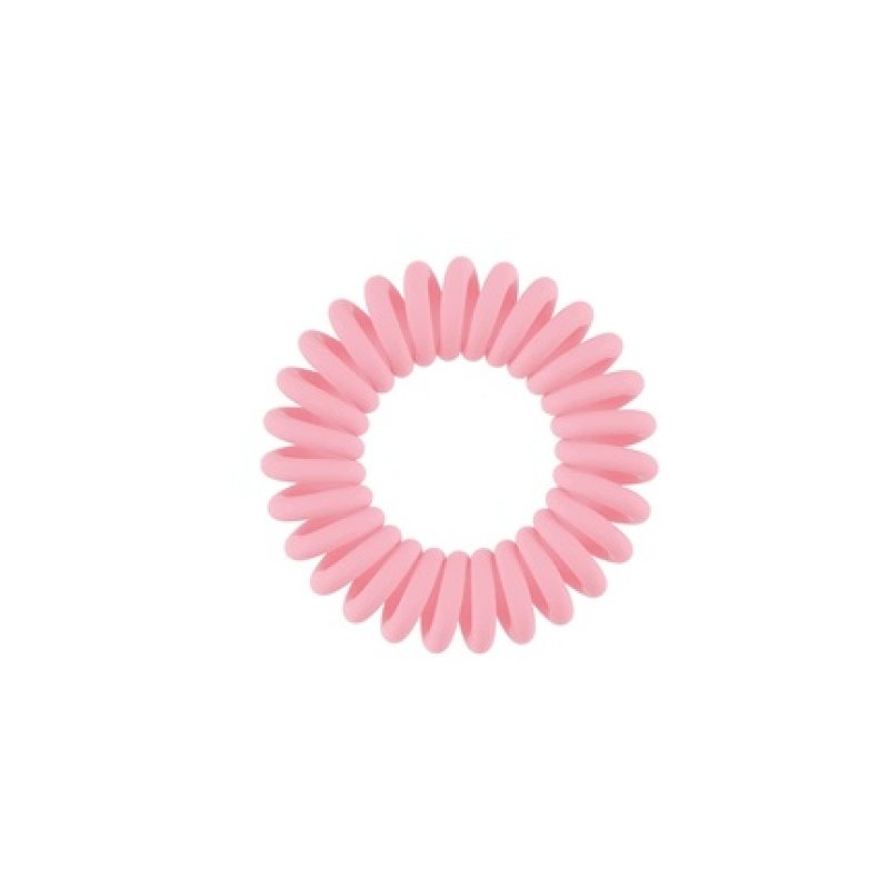 Invisibobble Original Hair Ties Retro Dreamin' Pack of 3 Spirals in Playful Pink, Purple, and Yellow for Girls and