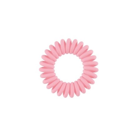 Invisibobble Original Hair Ties Retro Dreamin' Pack of 3 Spirals in Playful Pink, Purple, and Yellow for Girls and