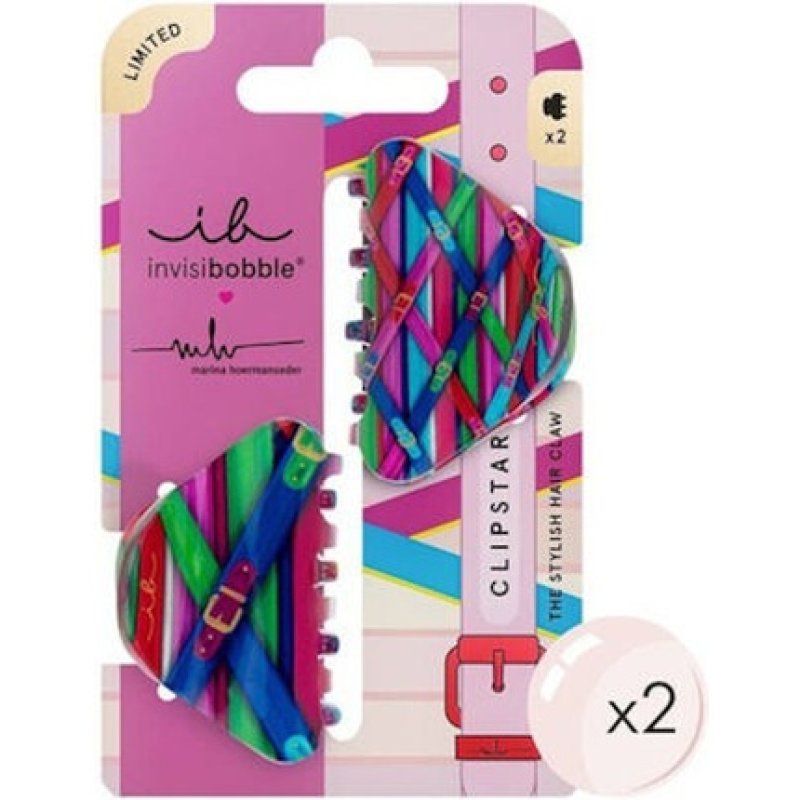 Invisibobble Clipstar Couture Allure Hair Clips - Set Of 2