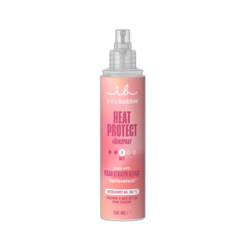 Invisibobble Heat Protect Blowdry Spray 230°C Heat Protection Volume & Hold for 24h
