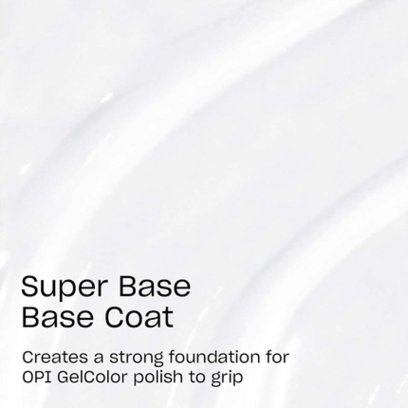 Opi Gelcolor Super Base Coat Gel Nail Polish - Protects Nails