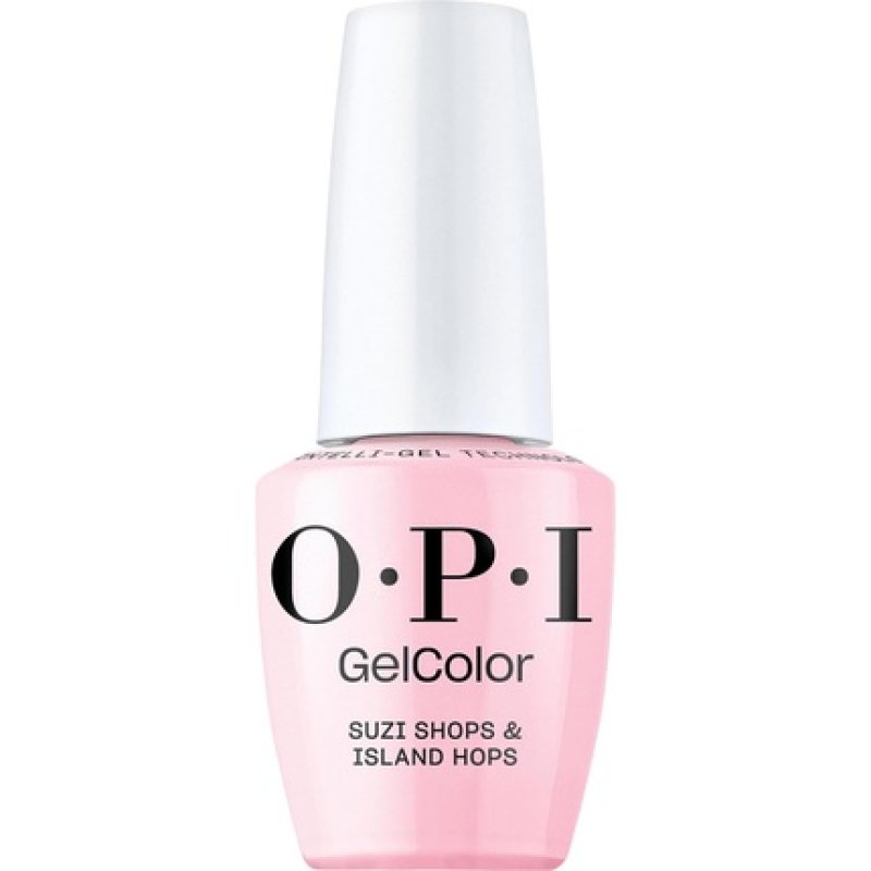 Opi Gelcolor Opaque Light Pink Creme UV Cure Gel Nail Polish