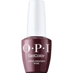 OPI GelColor Opaque Dark Red Creme UV Cure Gel Nail Polish