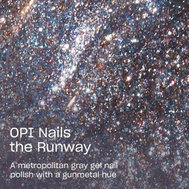 Opi Gelcolor Opaque Glitter & Metallic UV Cure Gel Nail Polish