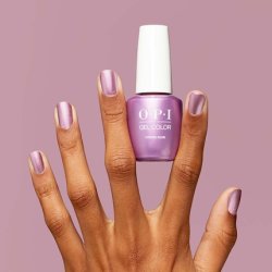 OPI GelColor Gel Nail Polish Opaque Metallic Finish UV Cure