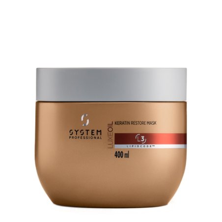 System Professional LuxeOil Keratin Restore Mask 400ml masque pour cheveux