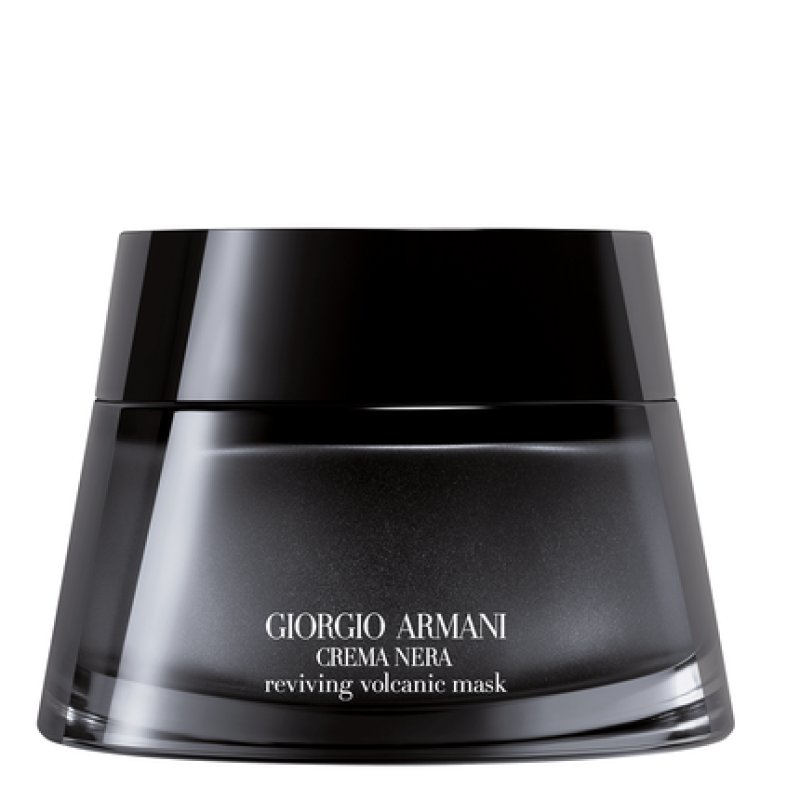Giorgio Armani Crema Nera Reviving Volcanic Deep Cleans And Purifies Cream Mask For Face - 50 Ml