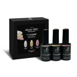 Beautynails Hema Free Coffret X3 Precious Metal 6 Milliliters