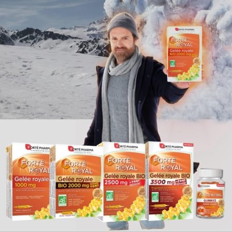 Forté Pharma Organic Royal Jelly 2000mg 20 Phials