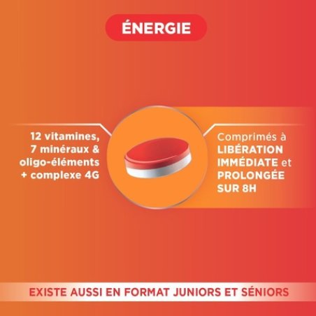 Forte Pharma Multivit' 4g Energy Food Supplement for Fitness and Tone