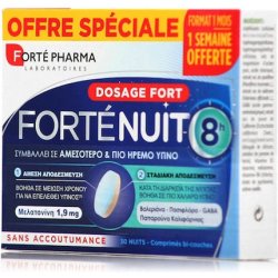 Forte Pharma Fortenuit 8h Sleep Supplement With Melatonin - 30 Capsules