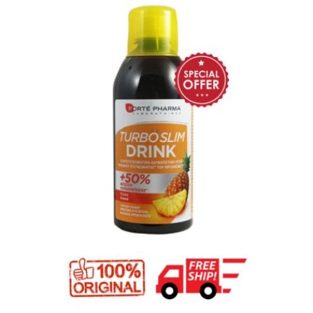 Forte Pharma TurboSlim Pineapple 500ml - 10 Day Slimming Program Unisex