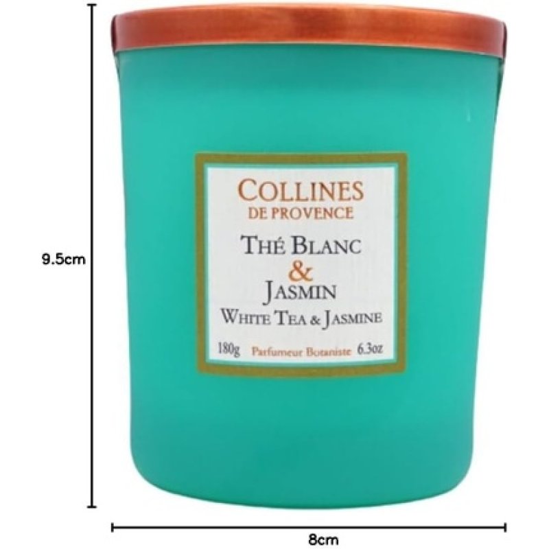 Hills Of Provence 180g Candle with White Tea and Jasmine