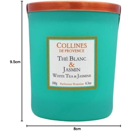 Hills Of Provence 180g Candle with White Tea and Jasmine