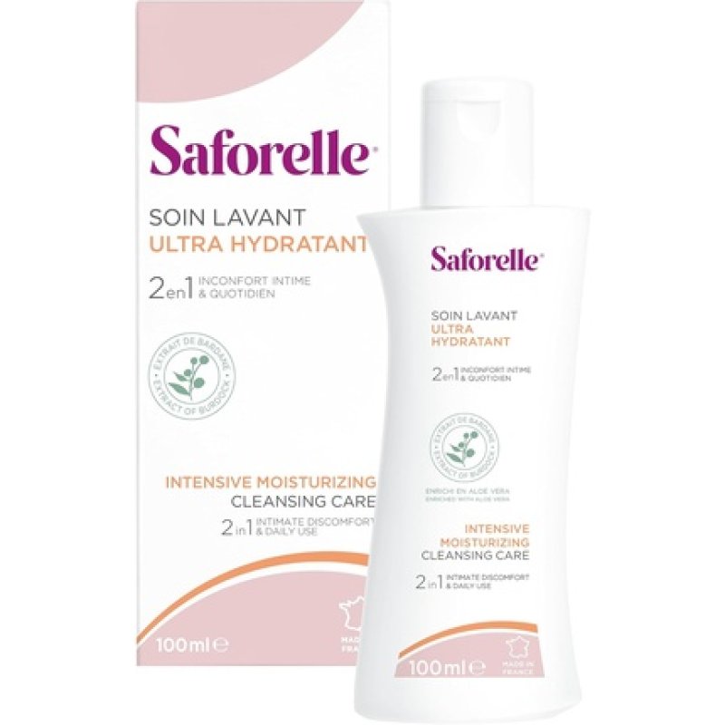 Saforelle Intensive Moisturising Cleansing Care 100ml