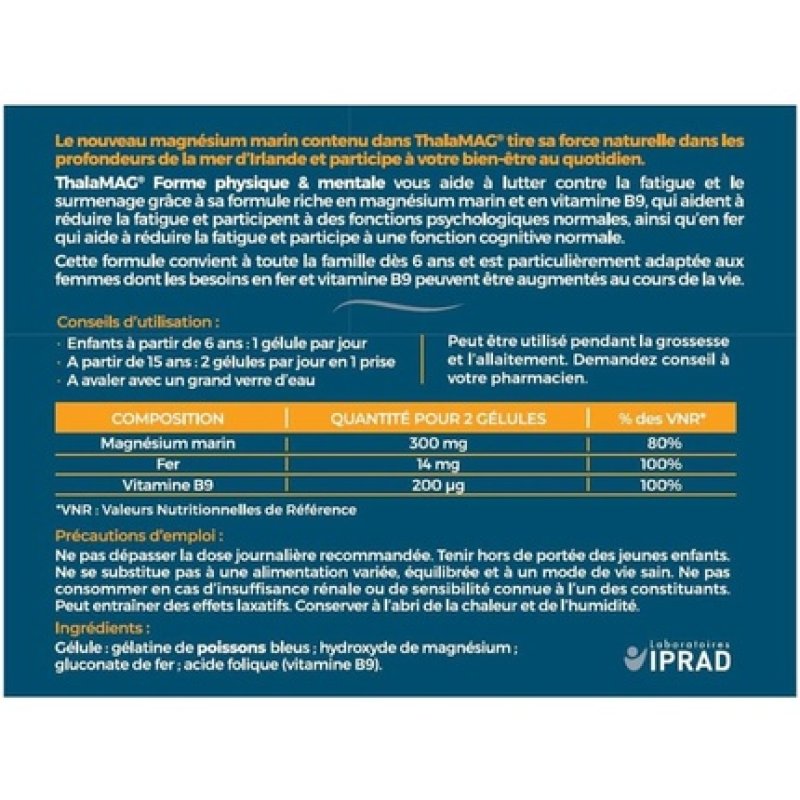 Thalamag Immune System Support 120 Capsules - Pack of 2