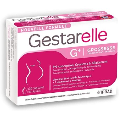Laboratoires IPRAD Gestarelle G Pregnancy Capsules 30 Capsules