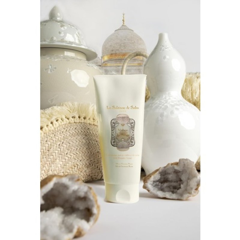 La Sultane De Saba Silk Protein Scrub Musk Incense Rose 200ml 6.7oz