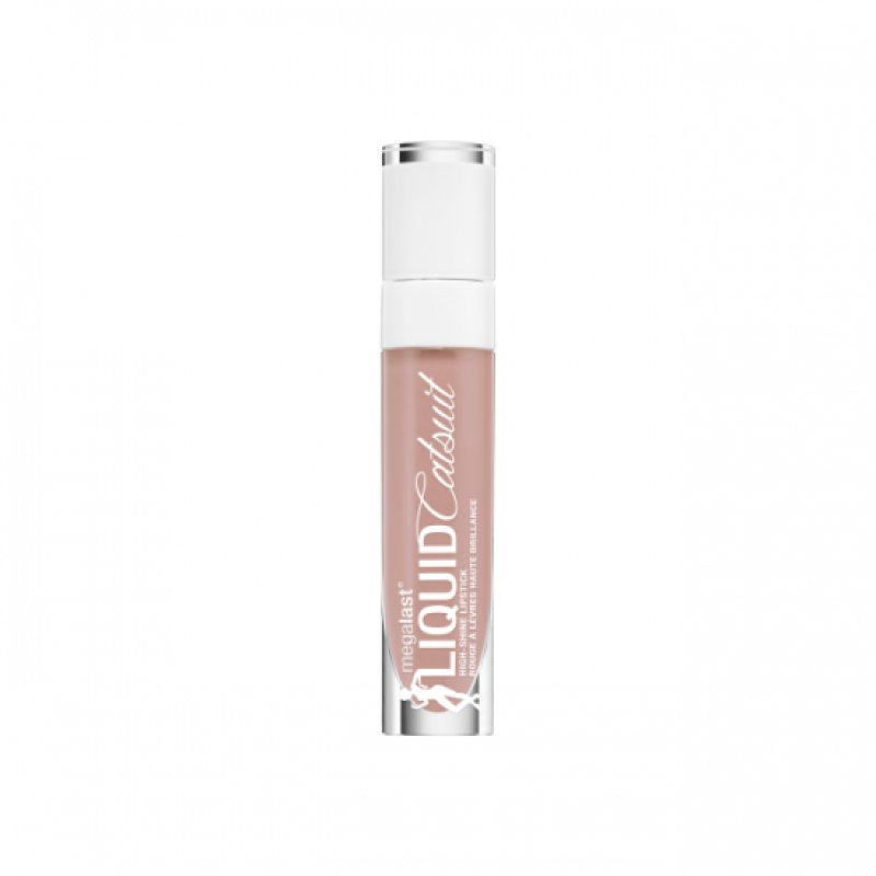 Wet N Wild Megalast Liquid Catsuit Hi-Shine Lipstick Caught You Bare-Naked