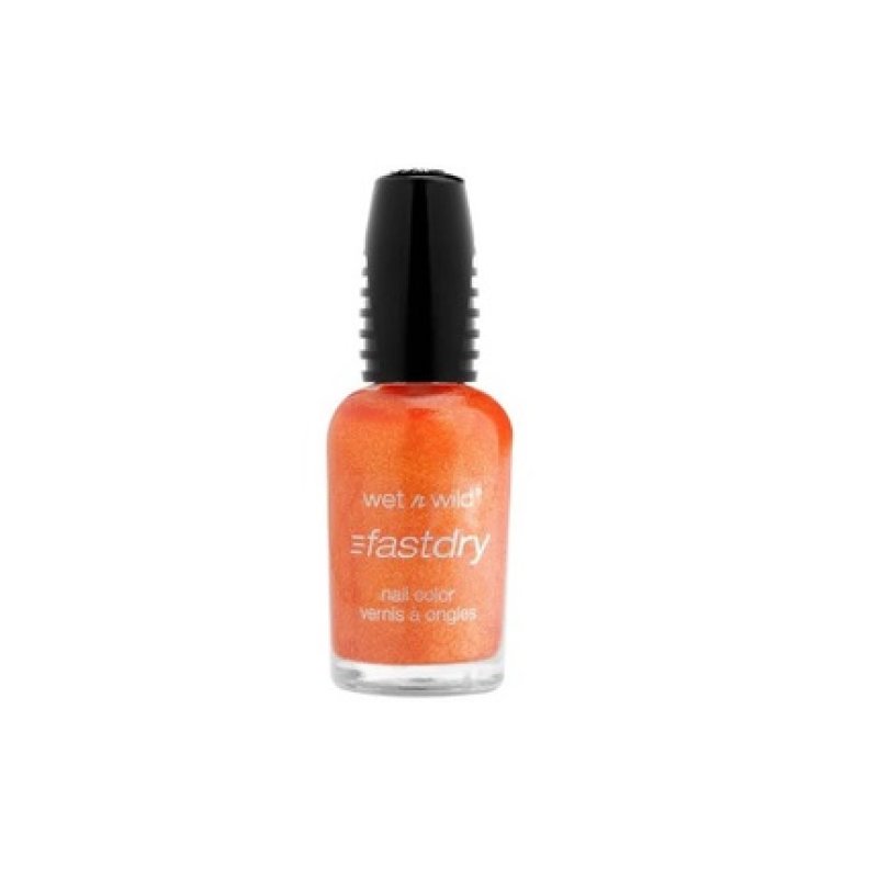 Wet N Wild Fast Dry Nail Color 9021 Orange