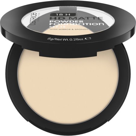 CATRICE 18H HD Matte Powder Foundation 8 g Compact case 005N