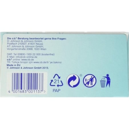 o.b. Original Tampons Normal 32 Pieces