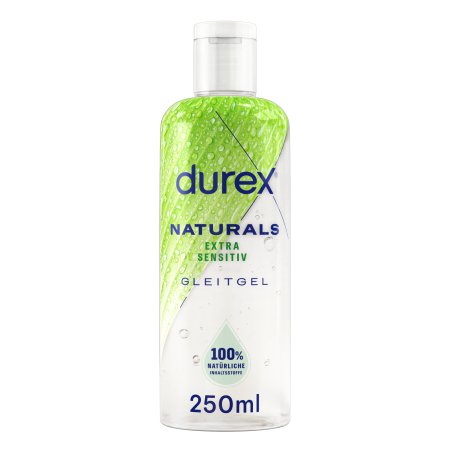 Durex Naturals Extra Sensitiv Anal, Masturbation, Vaginal 250 ml Water-based lubricant