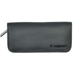 Pfeilring Manicure Set Black Nappa Leather 5 Pieces