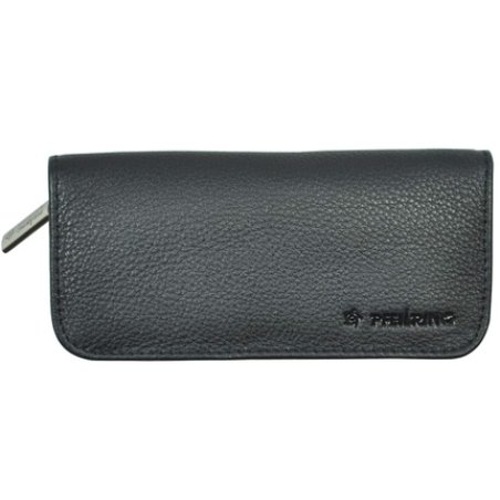 Pfeilring Manicure Set Black Nappa Leather 5 Pieces