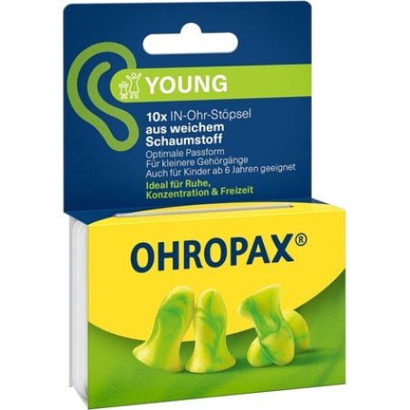 Ohropax Young Earplugs for Smaller Ear Canals